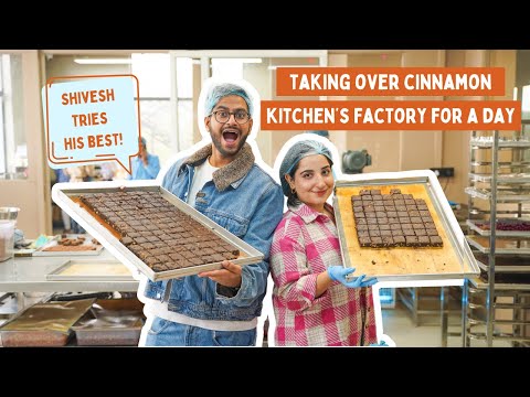 MAKING 3500 CHRISTMAS CAKES WITH CINNAMON KITCHEN 😱 SHIVESH TRIES HIS BEST EPISODE 2