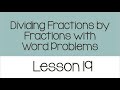 Dividing Fractions: Word Problem Strategies