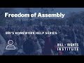 Freedom of Assembly and Its Evolution