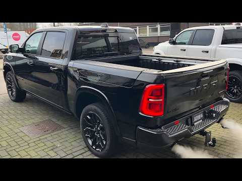 2025 Black Ram 1500 Limited - Interior and Exterior Walkaround 4K