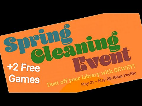 steam spring cleaning event 2021