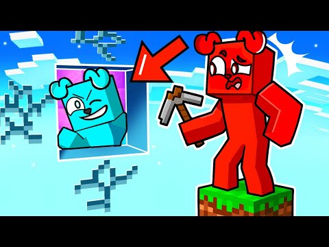 PRANKUJE NA JEDNYM BLOKU w Minecraft 😂😂😂😂