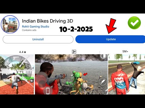 NEW UPDATE आ गया🤑|| ALL CHEAT CODE? INDIAN BIKE DRIVING 3D NEW UPDATE 2025