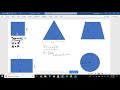 Calculating Area and Circumference of 2D Shapes