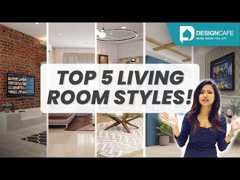 Best Living Room Interiors Design Styles For Every Home! Retro, Boho, Modern & More