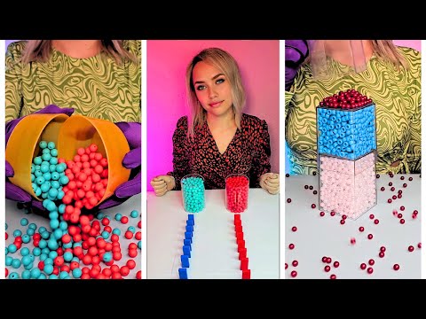 ❤️Colorful Beads in Reverse: A Satisfying Visual Symphony/ خرزات ملونة بالعكس: سيمفونية بصرية مُرضية