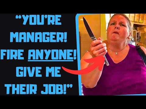 r/EntitledPeople - Psycho Karen Demands I HIRE HER! It Just Gets Worse lol.