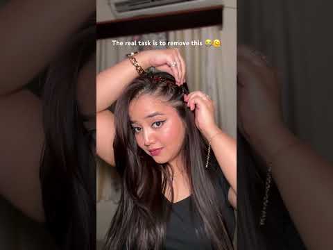 Viral Clip Hairband ✨ #hairstyle #hairhacks #hairhack #headband #viralhair #trendinghairstyle #hair