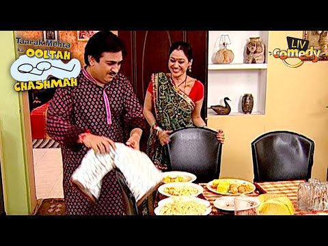 Gujarati नाश्ता देख Jetha को नहीं हुआ विश्‍वास | Taarak Mehta Ka Ooltah Chashmah Ke Foodies