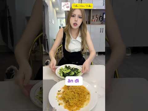 Bạn gái nước ngoài khi tức giận|Tiểu Màn Thầu| #shorts  #funny  #haihuoc  #tiktok
