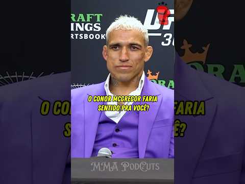 CHARLES OLIVEIRA X CONOR MCGREGOR #mma #luta #boxe #ufc #foryou #shortsfeed #brasil