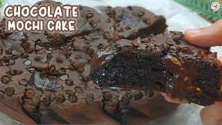 RESEP MOCHI BROWNIES YANG LEMBUT KENYAL CHEWY DAN NYOKLAT BANGET