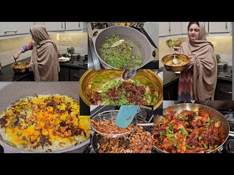 Aj mera nuqsan ho gaia ||  Dawaton wala khana Shahi murg Biryani || Spicy Bar B Q wings