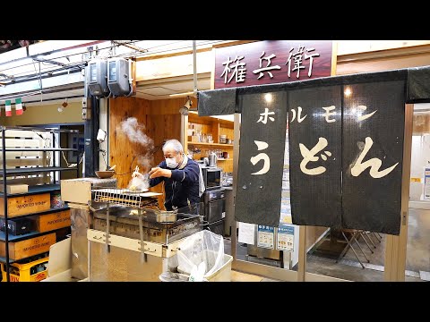 超絶ディープな商店街のホルモン焼きそば屋台！大阪奈良の鉄板焼き５選丨Japanese Street Food - Grilled Offal