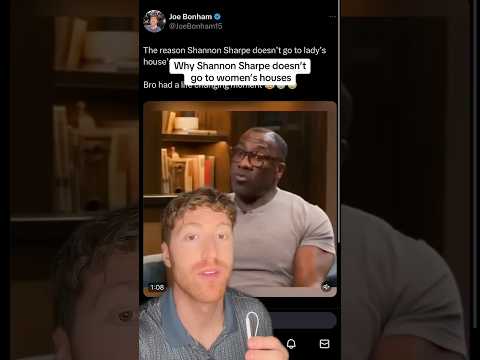 Why Shannon Sharpe DOESN’T go to Women’s Houses #nfl #shannonsharpe #camnewton #broncos #xyzbca
