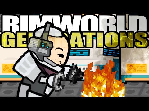 Non-Stop Raiders Neutronium Incident | Rimworld: Generations II #81