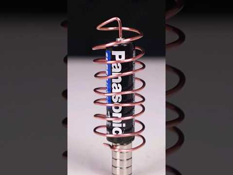 Worlds Simplest DIY MINI Electric Motor  #inventions #motor