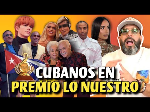 Cubanos en Premio Lo Nuestro. Otaola se da banquete con los que pasaron por la alfombra roja