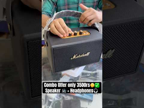 Combo offer speaker and headphone luxury brand 🔥 only 3500rs❤️✅ #shorts #headphone #btspeaker