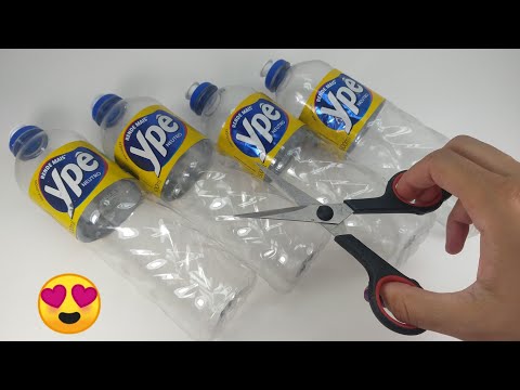 2 IDEIAS SENSACIONAIS COM GARRAFAS DE DETERGENTE โค๏ธ
