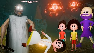 Chinu Tinu Aur Granny Part 2 | TINU KI SHAITANI | Gulli Bulli | Cartoon | Baba Wala