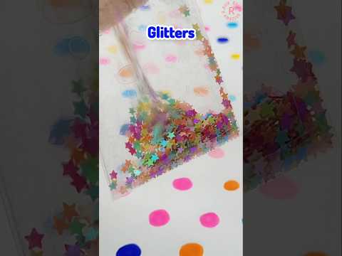 MiniVlog 278 - DIY using Glitters!✨️🤩💕 | Riya's Amazing World