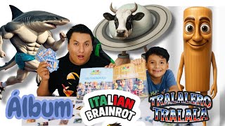 Compre un ALBUM DE BRAINROT ITALIANO #comedia #humor #brainrot #tralalerotralala
