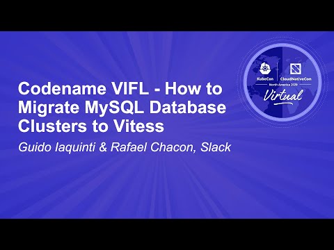 Codename VIFL - How to Migrate MySQL Database Clusters to Vitess - Guido Iaquinti & Rafael Chacon , Slack