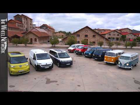 VW Bulli Generations – Volkswagen Transporter T1-T7 | VW Bus Current and Past Generations [4K]