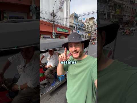 Cuidado con estos estafadores en Tailandia🇹🇭 #tailandia #cuidado #tuktuk #viajes