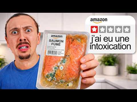 Je teste la nourriture la plus douteuse d'Amazon