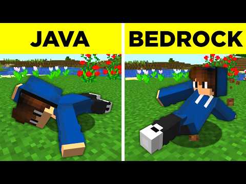 185 Fakta Minecraft Java VS Bedrock!