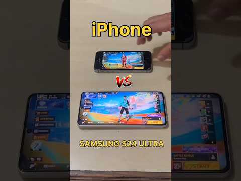 iphone vs Sumsung S24 Ultra 😱🔥 #shorts