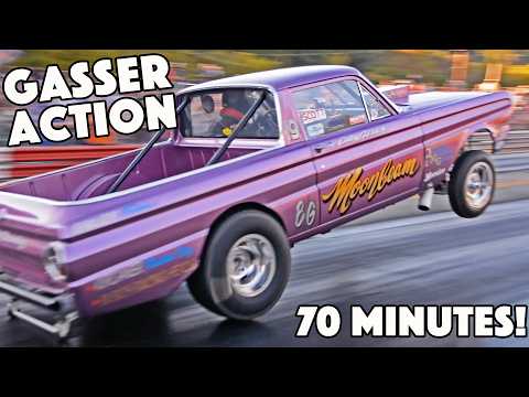 WILD RIDES - Intense Vintage Drag Racing Compilation Video