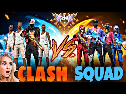 "Epic Showdowns: Free Fire Clash Squad Gameplay!"