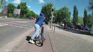 Zu cool für die Ampel, Überholabstand und wie mans richtig macht | FahrradDashcam Magdeburg #04