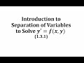 Differential Equations Techniques and Concepts