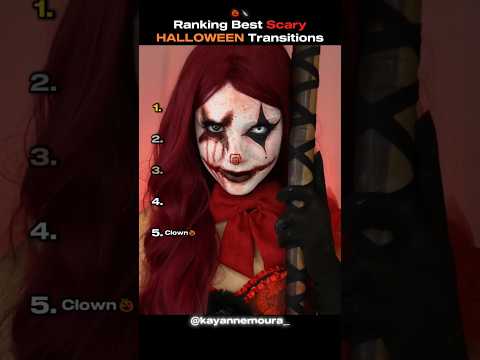 Ranking The Best SCARY Halloween Transitions🎃👻