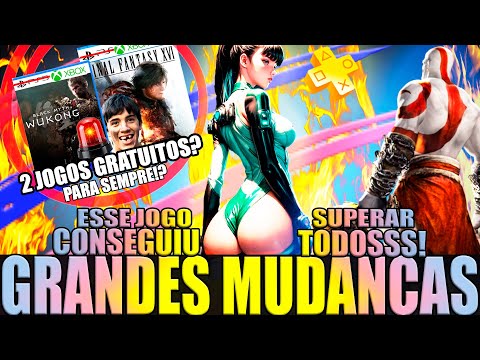 JOGOS da PS Plus de JULHO SAINDO! GamePass é o PODER e Emulador de PS3 GRÁTIS roda GOD of WAR!