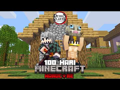 100 Hari Minecraft Hardcore Demon Slayer [ft @Paupauu]