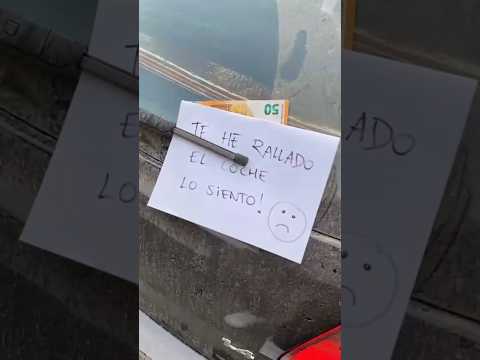 Me han rallado el coche!