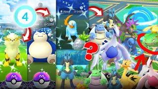 Level 1 To Level 10 🤯 Catch All wild Rare Pokemons + Legendary + Rare Shines !!!
