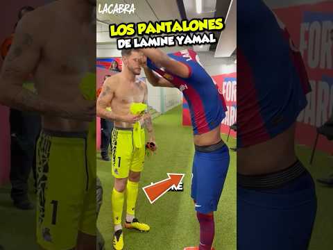 POR QUE LAMINE YAMAL USA LOS PANTALONES TAN ABAJO ?? #lamineyamal #pantalones #barcelona #futbol