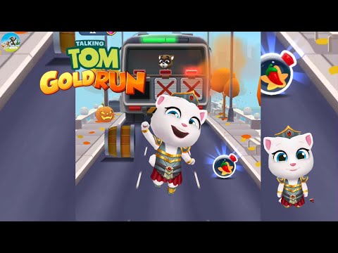 Talking Tom Gold Run VALKYRIE Angela