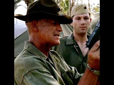 "Gunny" Grabbed the Gun Right Out of the Lieutenant's Hands. #shorts