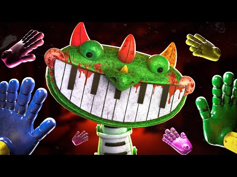 Doey the Doughman vs Pianosaurus | Poppy Playtime animation