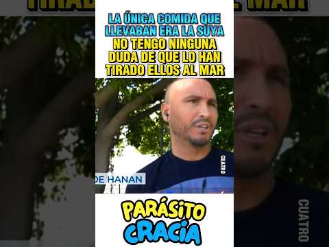 EL MARIDO DE HANAN ALCALDE, LA MIEMBRO DE LA FLOTILLA DICE QUE HAN TIRADO LA COMIDA AL AGUA