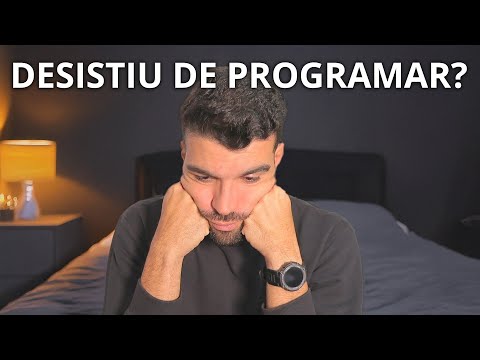 PENSANDO EM DESISTIR DE PROGRAMAR? Veja esse video