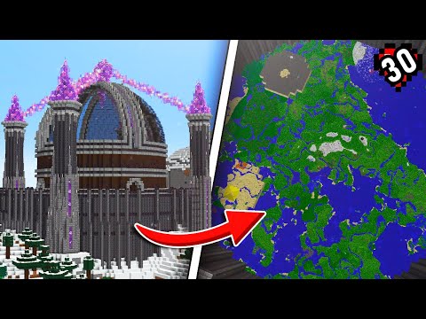 CREÉ el MAYOR MAPA de MINECRAFT