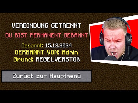 ICH WERDE PERMANENT GEBANNT !! (YouTuber Insel)